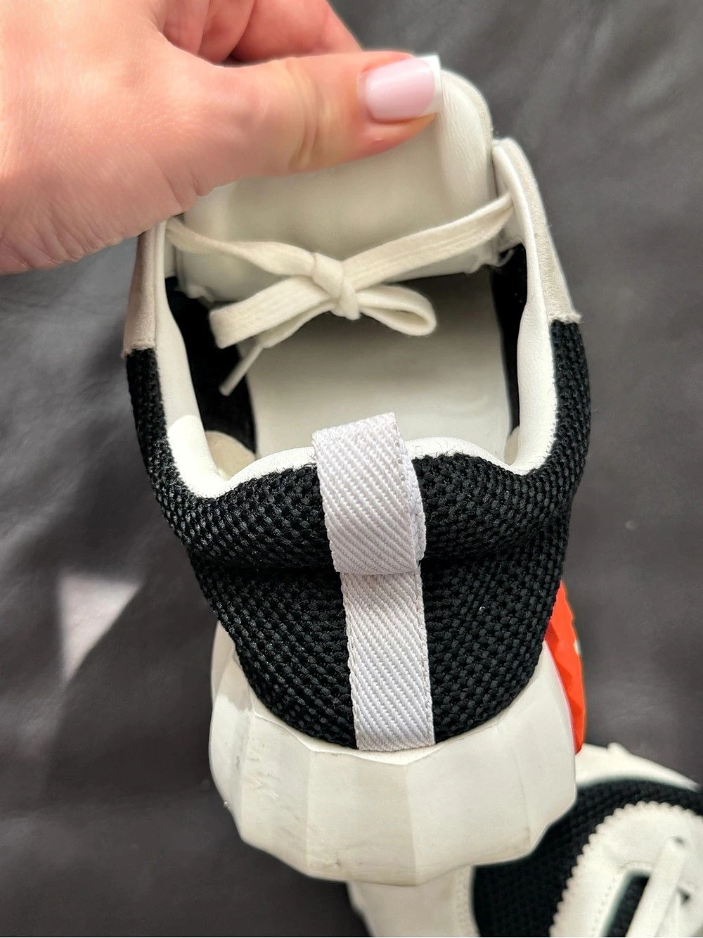 Hermès Bouncing Sneaker Black & Cream Sneakers 38 Size - Picture 12 of 17